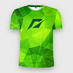 Футболка спортивная мужская Need for Speed green poly, цвет: 3D-принт