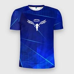 Футболка спортивная мужская Tokyo Revengers blue poly, цвет: 3D-принт