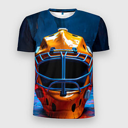 Мужская спорт-футболка Маска голкипера