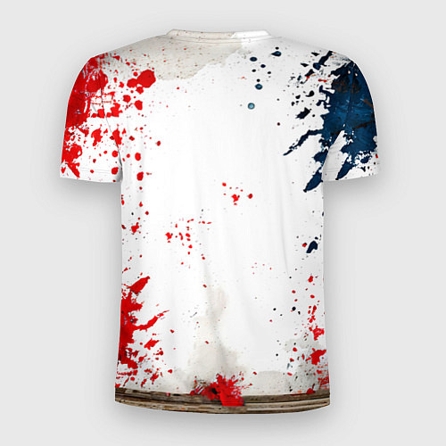 Мужская спорт-футболка Борец айкидо на белом / 3D-принт – фото 2