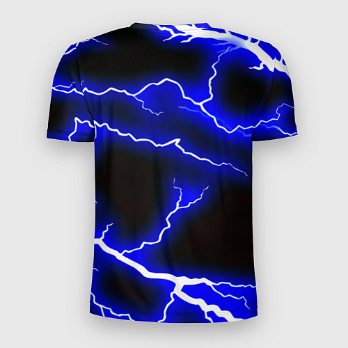 Мужская спорт-футболка Sonic storm electro / 3D-принт – фото 2