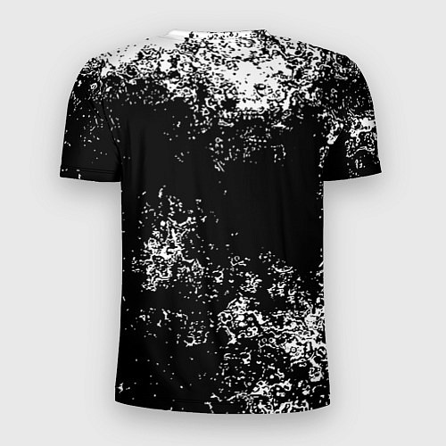 Мужская спорт-футболка Genshin Impact брызги красок / 3D-принт – фото 2