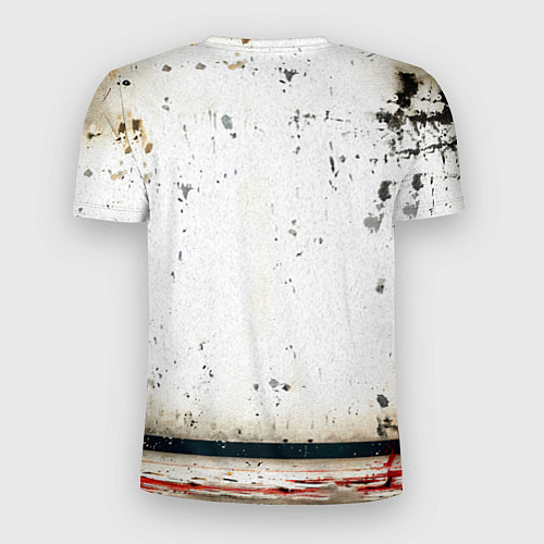 Мужская спорт-футболка Реслер на белом / 3D-принт – фото 2