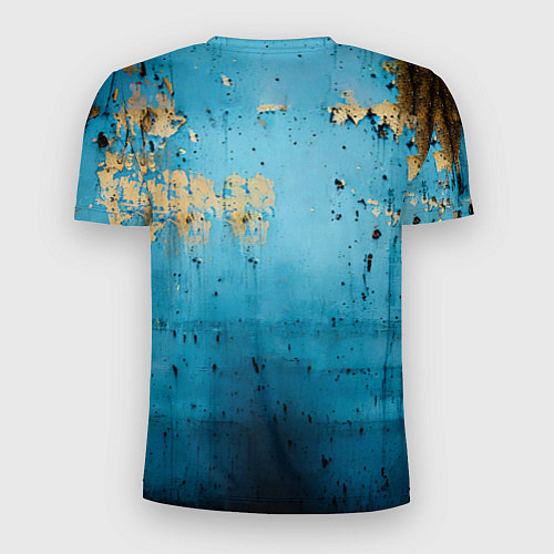 Мужская спорт-футболка Синяя боксерская груша / 3D-принт – фото 2