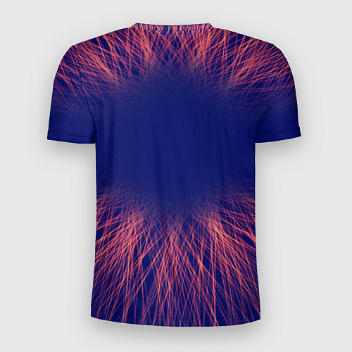 Мужская спорт-футболка Three Days Grace red energy / 3D-принт – фото 2