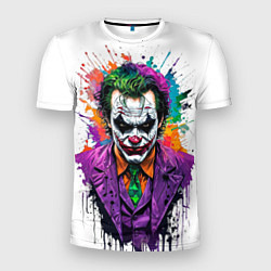Мужская спорт-футболка Джокер с галстуком