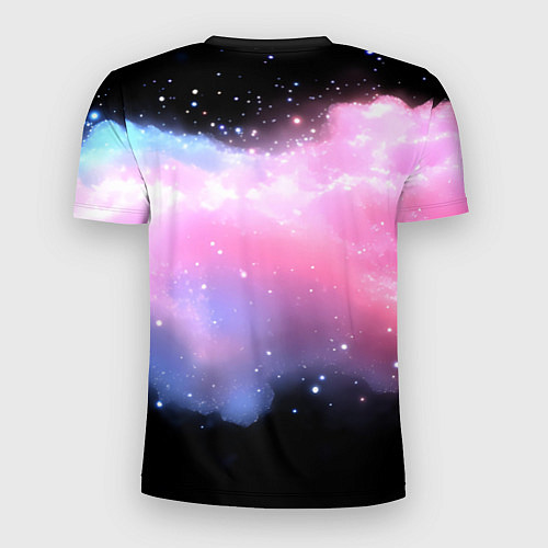 Мужская спорт-футболка Inzoi логотип и кошечка на облаке / 3D-принт – фото 2