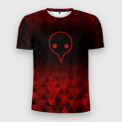 Мужская спорт-футболка Evangelion red poly