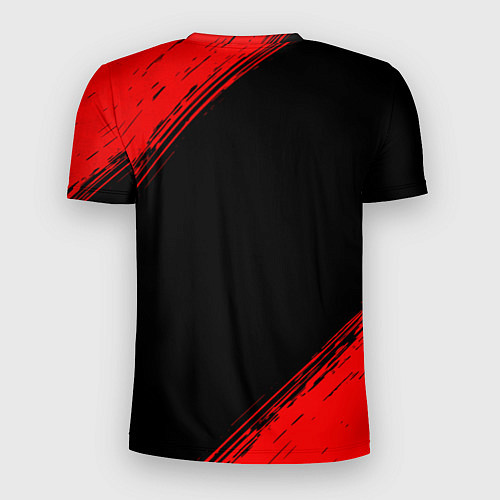 Мужская спорт-футболка Honda - red gradient / 3D-принт – фото 2