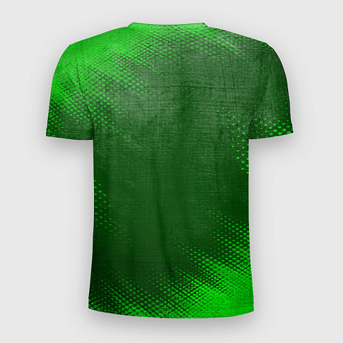 Мужская спорт-футболка Blue Exorcist - green gradient / 3D-принт – фото 2