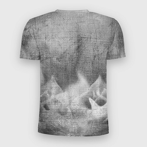 Мужская спорт-футболка Stumble Guys - grey gradient посередине / 3D-принт – фото 2