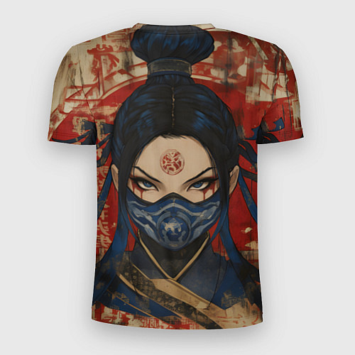 Мужская спорт-футболка Китана - японский стиль / 3D-принт – фото 2