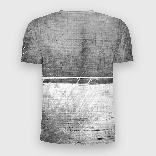 Мужская спорт-футболка Evanescence - grey gradient посередине / 3D-принт – фото 2