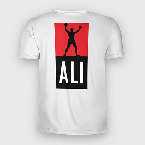 Мужская спорт-футболка Young Muhammad Ali / 3D-принт – фото 2