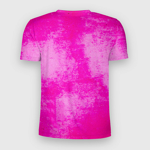 Мужская спорт-футболка Триатлонист на розовом / 3D-принт – фото 2