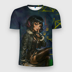 Мужская спорт-футболка Джейн Доу из ззз