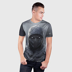 Футболка спортивная мужская Noob Saibot MK, цвет: 3D-принт — фото 2