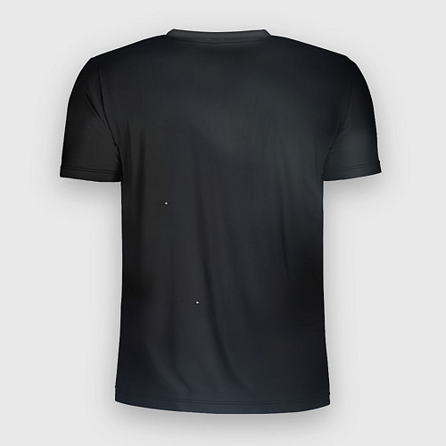 Мужская спорт-футболка Нуб Сайбот черный призрак / 3D-принт – фото 2