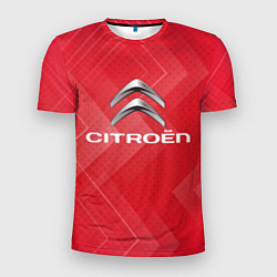 Футболка спортивная мужская Сitroen texture, цвет: 3D-принт