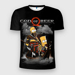 Мужская спорт-футболка God of beer