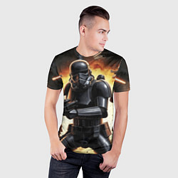 Футболка спортивная мужская Клоны звездные войны, цвет: 3D-принт — фото 2