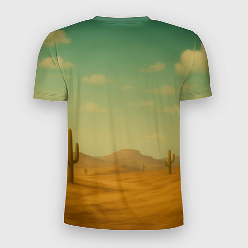 Мужская спорт-футболка Лирили ларила мем / 3D-принт – фото 2