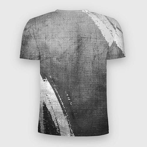 Мужская спорт-футболка West Ham - grey gradient вертикально / 3D-принт – фото 2