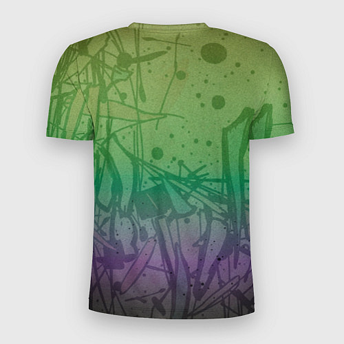 Мужская спорт-футболка Безумный кролик хулиган / 3D-принт – фото 2