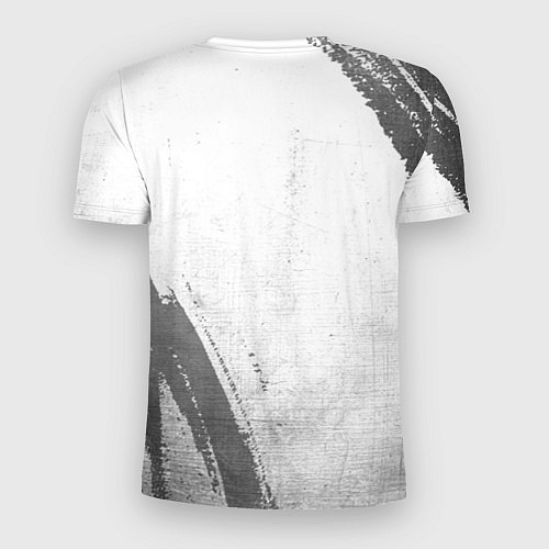 Мужская спорт-футболка Exeed - white gradient вертикально / 3D-принт – фото 2