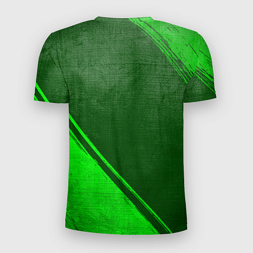 Мужская спорт-футболка Nightwish - green gradient вертикально / 3D-принт – фото 2