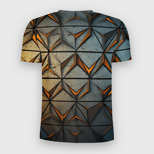 Мужская спорт-футболка ACDC винтажный логотип / 3D-принт – фото 2