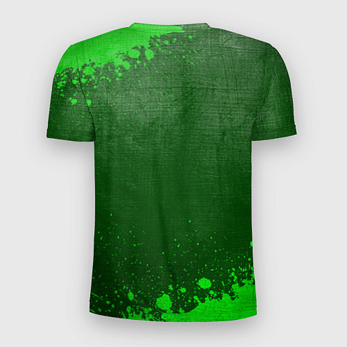 Мужская спорт-футболка The Neighbourhood - green gradient / 3D-принт – фото 2