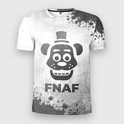 Футболка спортивная мужская FNAF - white gradient, цвет: 3D-принт