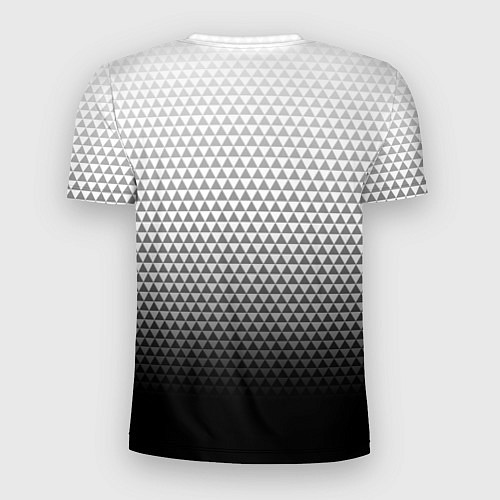 Мужская спорт-футболка Колорадо Эвеланш - черный градиент / 3D-принт – фото 2