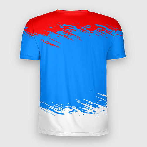 Мужская спорт-футболка Патриот - флаг / 3D-принт – фото 2