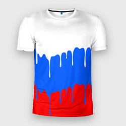 Мужская спорт-футболка Патриот - флаг