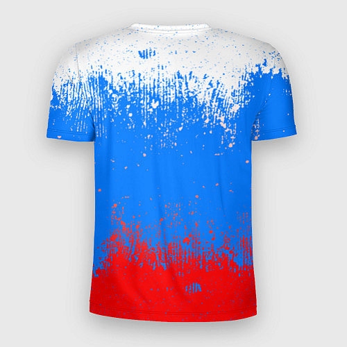 Мужская спорт-футболка Патриот - флаг / 3D-принт – фото 2