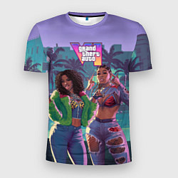 Мужская спорт-футболка Риал даймз из Gta 6