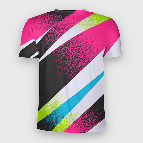 Мужская спорт-футболка Билли Айлиш в стиле мультфильма / 3D-принт – фото 2