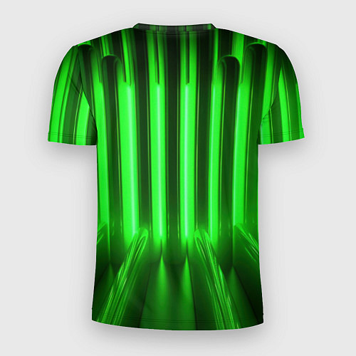 Мужская спорт-футболка Билли Айлиш космический костюм / 3D-принт – фото 2