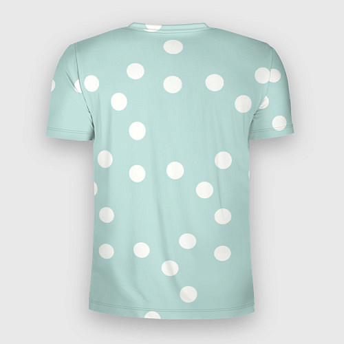 Мужская спорт-футболка Снежная морская пена / 3D-принт – фото 2