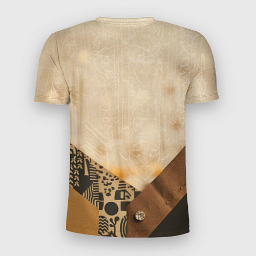 Мужская спорт-футболка Удивительный рыжий лисёнок / 3D-принт – фото 2