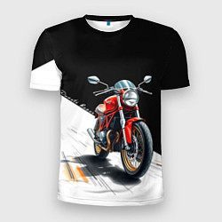 Футболка спортивная мужская Ducati Racer, цвет: 3D-принт
