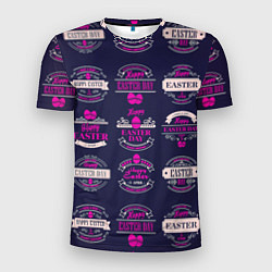 Футболка спортивная мужская Easter pink, цвет: 3D-принт