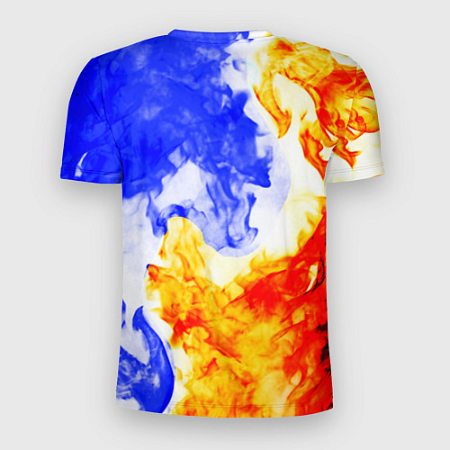 Мужская спорт-футболка Doom битва огня / 3D-принт – фото 2