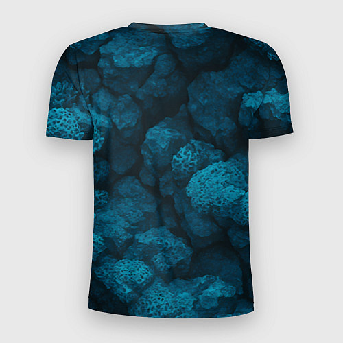 Мужская спорт-футболка Волк с флагом ВМФ / 3D-принт – фото 2