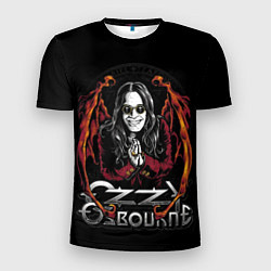 Футболка спортивная мужская Ozzy Osbourne with wings, цвет: 3D-принт