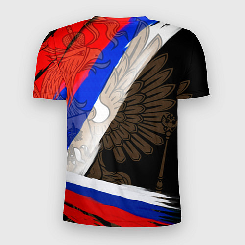 Мужская спорт-футболка Медведь - Россия самбо / 3D-принт – фото 2