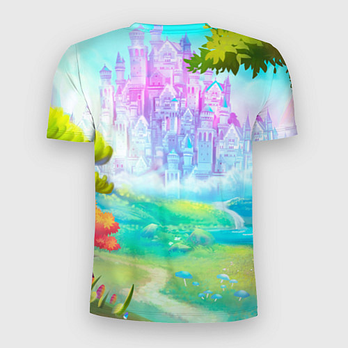 Мужская спорт-футболка Дандадан Сиратори Айра держит мороженое / 3D-принт – фото 2