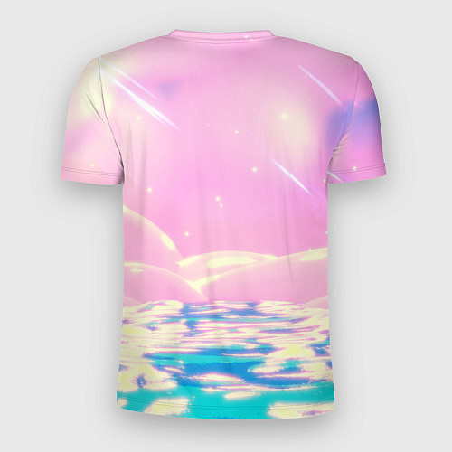 Мужская спорт-футболка Сиратори Айра делает сердечко руками - Дандадан / 3D-принт – фото 2